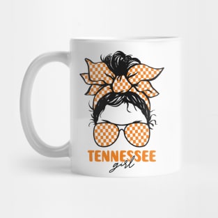 Proud Tennessee Girl Letting My Roots Show // Messy Hair Don't Care Tennessee Mug